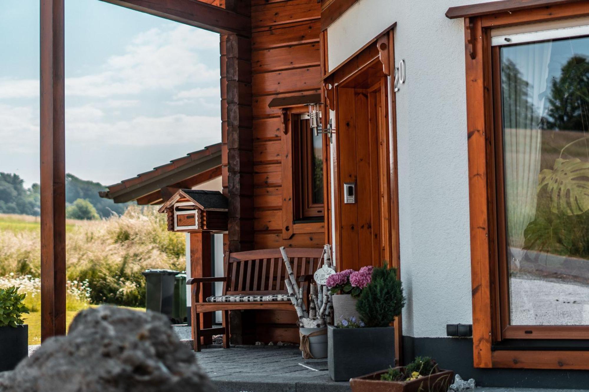 Steewer Landhaus Gemuetliche Ferienwohnung Bis 6 Pers In Ruhiger Ortsrandlage Stebach Exteriér fotografie